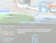 Tablet Screenshot of kayakkaddy.com